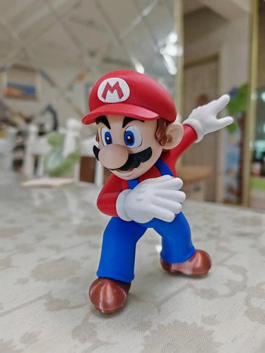 D_841715-MLB110372020492_052026-O.jpg Action Figure Mario 15cm Inspirado Super Mario Bros - Imagem 6