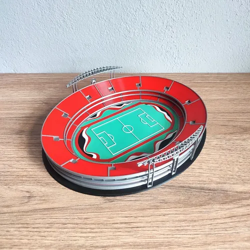 D_842788-MLB111463223810_052026-O.webp Estádio Morumbi São Paulo Miniatura 20cm Colecionável - Imagem 4