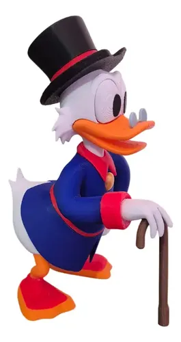 D_843001-MLB96963586809_112025-O.webp Miniatura 18cm Action Figure Tio Patinhas Coleção Disney 3d - Imagem 3