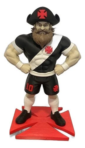 Mascote Vasco 25cm Action Figure Colecionável