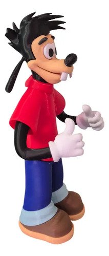 D_852152-MLB96510987192_112025-O.jpg Miniaturas 21cm Action Figure Família Pateta E Max Disney - Imagem 3