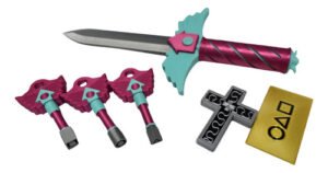 Kit Round 6 Completo Faca + Chaves + Cruz Do Thanos + Cartão