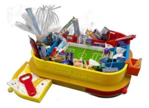Suporte Organizador Snack Stadium Com Gavetas