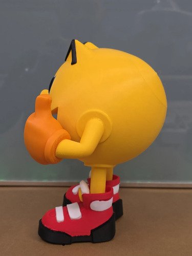 D_856585-MLB111096739128_052026-O.jpg Pac-man Boneco Action Figure Colecionável Geek - Imagem 4
