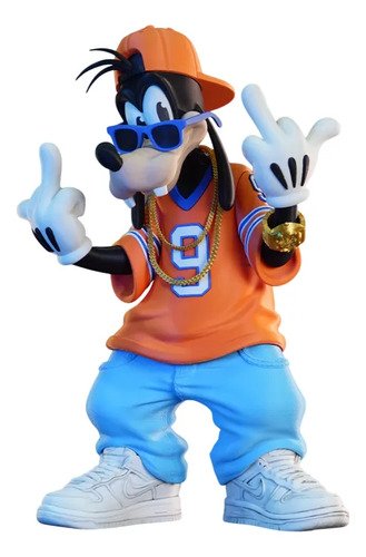 D_863021-MLB109731221797_032026-O.jpg Boneco Pateta Estilo Urbano 30cm Action Figure Hip Hop Hype - Imagem 2