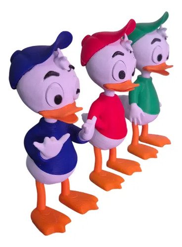 D_863875-MLB96511648334_112025-O.jpg Miniaturas Action Figure Huguinho, Zezinho E Luisinho Disney - Imagem 3