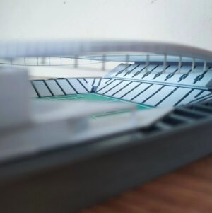Miniatura Estádio Neo Química Arena Corinthians 200cm