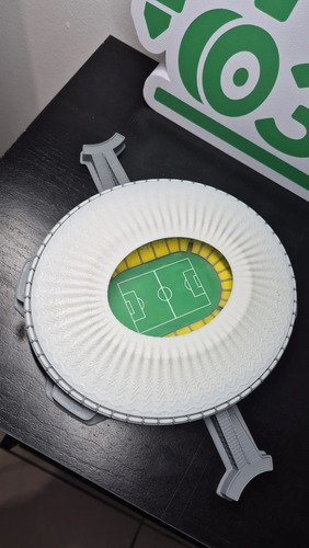 D_868120-MLB112858763937_062026-O.jpg Miniatura Estádio Maracanã 20cm Colecionável - Imagem 5
