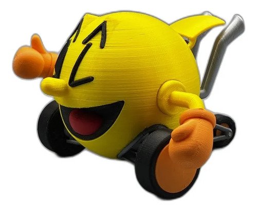 D_879592-MLB111186404845_052026-O.jpg Pacman Carrinho Ridge Racer Miniatura Geek Colecionável - Imagem 2