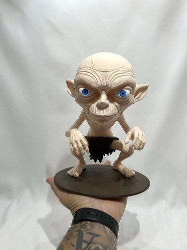 D_881202-MLB110909974064_052026-O.jpg Sméagol 20cm Action Figure Geek Colecionável - Imagem 2