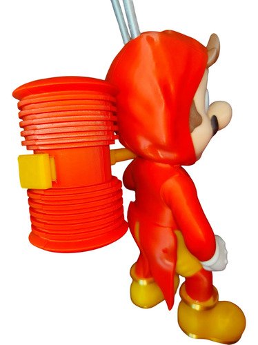 D_883947-MLB110808644487_042026-O.jpg Boneco Mario Bros Chapolin Colorado 3d Premium 34cm - Imagem 3