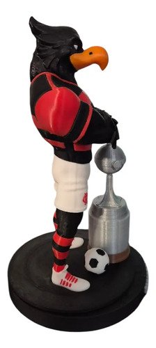 D_888184-MLB104019634218_012026-O.jpg Estátua 21cm Mascote Do Flamengo Tetracampeão Libertadores - Imagem 3