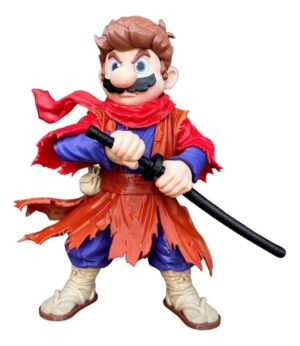 Boneco Mario Samurai 25cm Action Figure Geek