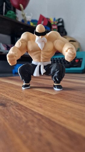 D_890667-MLB112086435789_052026-O.jpg Mestre Kame 15cm Action Figure Inspirado Em Dragon Ball - Imagem 6