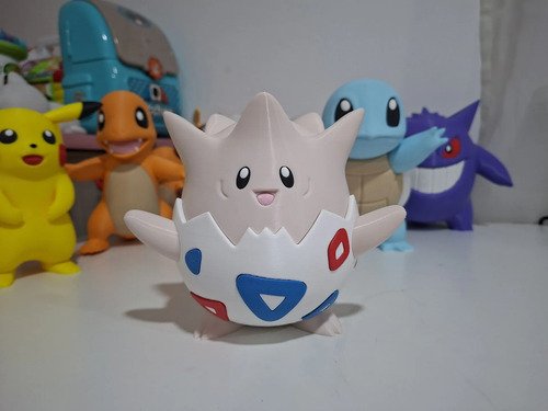D_891171-MLB111876121139_052026-O.jpg Togepi 15cm Action Figure Boneco Pokémon Colecionável - Imagem 7