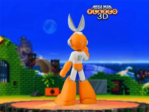 D_897707-MLB110320949372_052026-O.jpg Boneco Cut Man Mega Man Action Figure Inspirado - Imagem 3