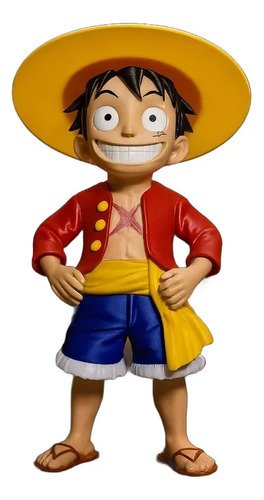 Luffy 20cm Action Figure Inspirado One Piece Colecionável