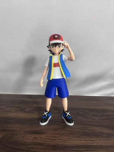 D_897786-MLB111944650987_052026-O.jpg Ash Ketchum 28cm Action Figure Pokémon Inspirado - Imagem 3