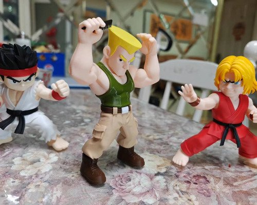 D_900283-MLB112680095653_062026-O.jpg Guile Street Fighter 18cm Action Figure Colecionável - Imagem 3