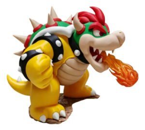 Bowser 15cm Action Figure Inspirado Super Mario