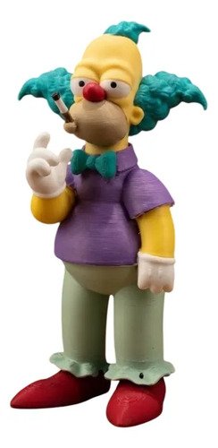 Krusty Miniatura 16cm Inspirado The Simpsons