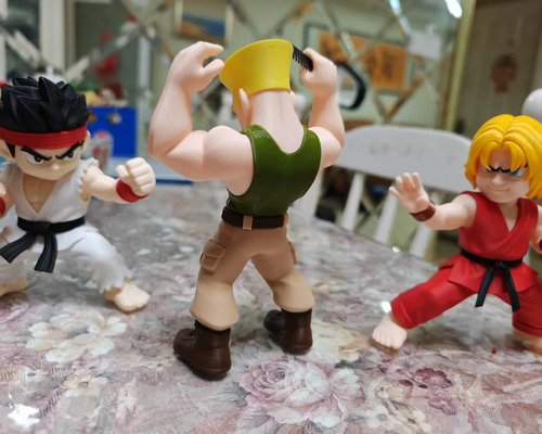 D_909517-MLB112680095645_062026-O.jpg Guile Street Fighter 18cm Action Figure Colecionável - Imagem 2