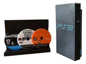Porta Copos Playstation 2 Retro Gamer Geek Com 12 Jogos Ps2 Playstation 2 Preto