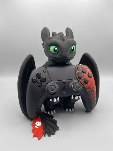 D_913183-MLB112288181449_052026-O.jpg Suporte Fúria Noturna Controle Ps5 Geek Colecionável - Imagem 8