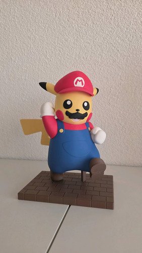 D_915601-MLB111613311981_052026-O.jpg Pikachu Mario 15cm Action Figure Inspirado Geek - Imagem 6