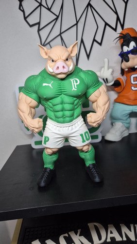 D_917710-MLB112859583989_062026-O.jpg Mascote Palmeiras 25cm Action Figure Colecionável - Imagem 2