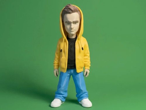 D_918498-MLB110909701326_052026-O.jpg Jesse Pinkman Breaking Bad 22cm Action Figure - Imagem 5