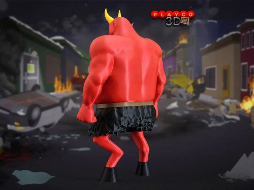 D_920193-MLB110320958538_052026-O.jpg Satanás South Park Action Figure Boneco Geek - Imagem 3