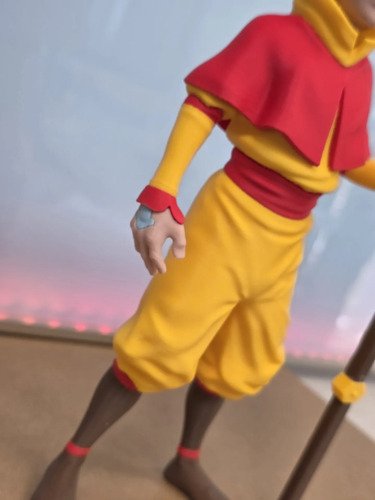 D_920666-MLB112111463941_052026-O.jpg Aang Avatar 24cm Action Figure Boneco Inspirado - Imagem 3