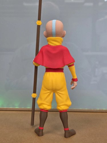 D_921126-MLB111119517170_052026-O.jpg Aang Avatar 24cm Action Figure Boneco Inspirado - Imagem 6