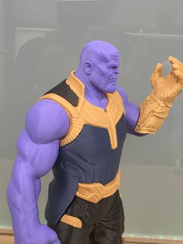 D_921878-MLB111831362605_052026-O.webp Thanos 24cm Action Figure Inspirado Geek Colecionável - Imagem 8