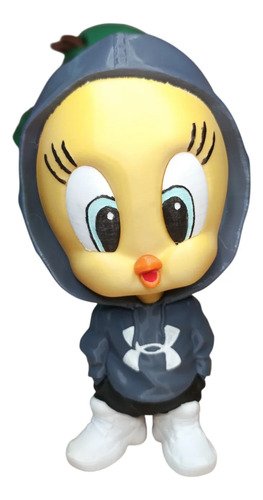 D_927679-MLB109691010296_042026-O.jpg Kit Bonecos Looney Tunes Baby E Vovó Estilo Urbano 3d Drip - Imagem 5
