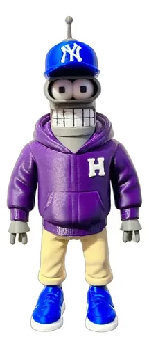 Bender 13cm Inspirado Futurama Action Figure Geek