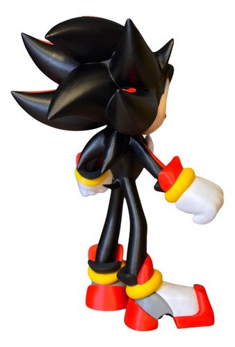 D_934582-MLB111239372291_052026-O.jpg Shadow Sonic 15cm Action Figure Inspirado Geek - Imagem 2