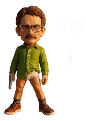 Walter White 23cm Action Figure Inspirado Breaking Bad