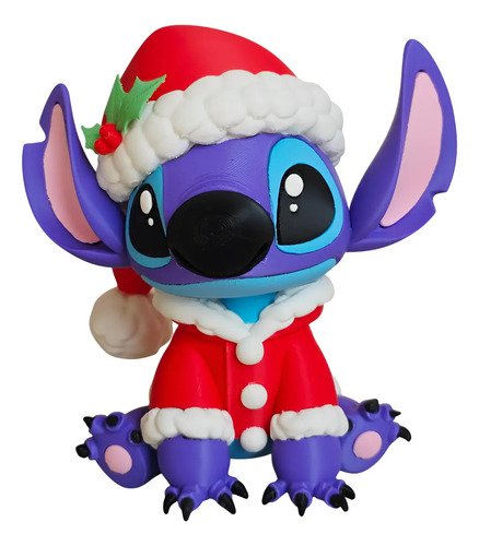 D_942360-MLB98155419931_112025-O.jpg Miniatura 23cm Stitch Versão De Natal Action Figure