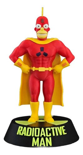 Action Figure Homem Radioativo Simpsons Inspirado