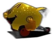 D_947384-MLB110260490530_052026-O.jpg Pacman Carrinho Ridge Racer Miniatura Geek Colecionável - Imagem 5