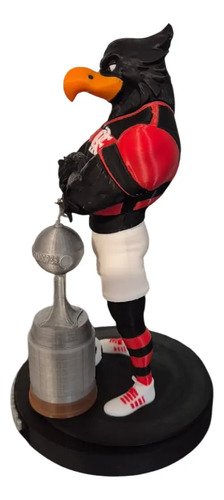 D_948898-MLB104020529114_012026-O.jpg Estátua 21cm Mascote Do Flamengo Tetracampeão Libertadores - Imagem 4