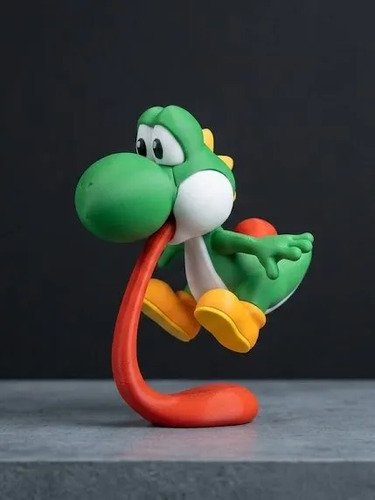 D_950263-MLB111876487785_052026-O.jpg Yoshi 20cm Boneco Colecionável Inspirado Em Videogame - Imagem 7