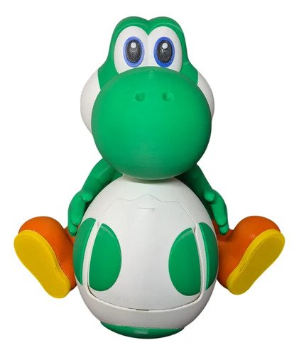 D_959134-MLB109737419740_042026-O.jpg Yoshi Balde De Pipoca Ovo Mario Galaxy Action Figure 3d 25cm - Imagem 2