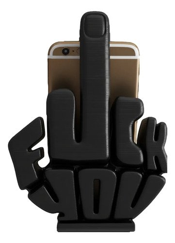 D_960703-MLB98028741530_112025-O.jpg Suporte De Celular Fuck You Dedo Do Meio Mesa Divertido - Imagem 3