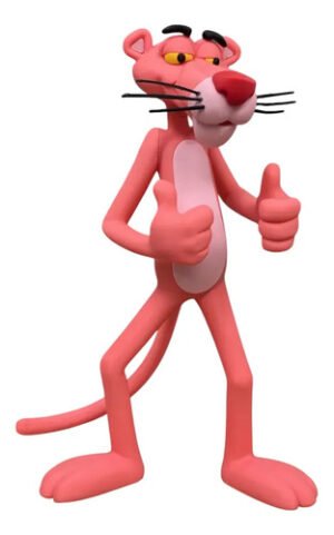 Boneco Pantera Rosa 25cm Inspirado Clássico Action Figure
