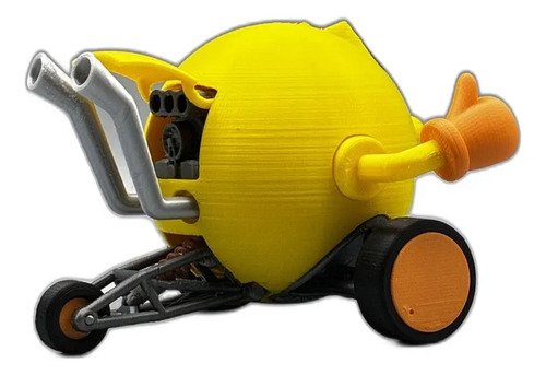 D_969051-MLB110260461182_052026-O.jpg Pacman Carrinho Ridge Racer Miniatura Geek Colecionável - Imagem 3
