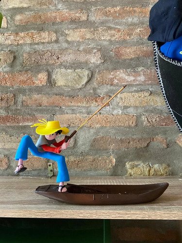 D_969256-MLB111255883038_052026-O.jpg Porta Incenso Sampei 17cm Decoração Geek Multicolor (amarelo, Azul, Marrom, Vermelho) Figura/personagem - Imagem 5