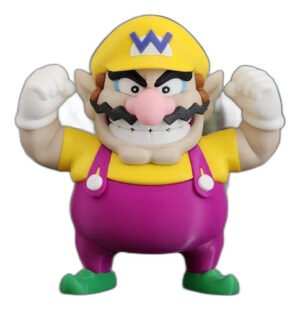 Boneco Wario Action Figure Miniatura Colecionável